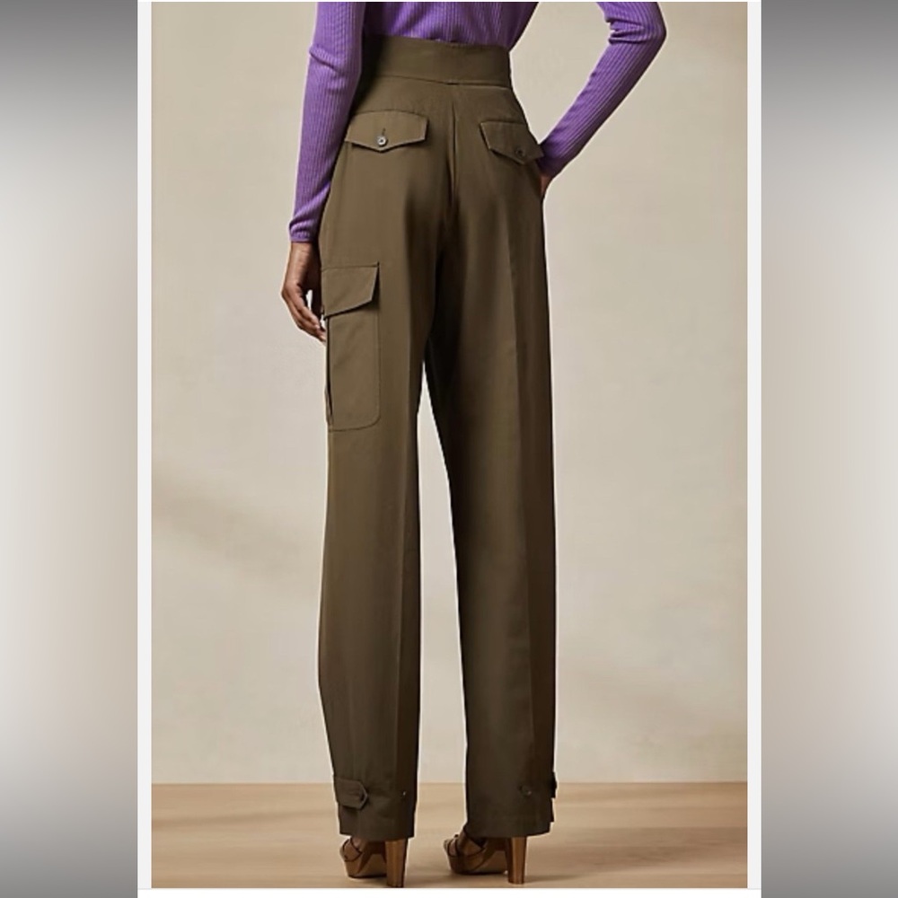 Ralph Lauren Collection Green Cargo Pants - Picture 9 of 11